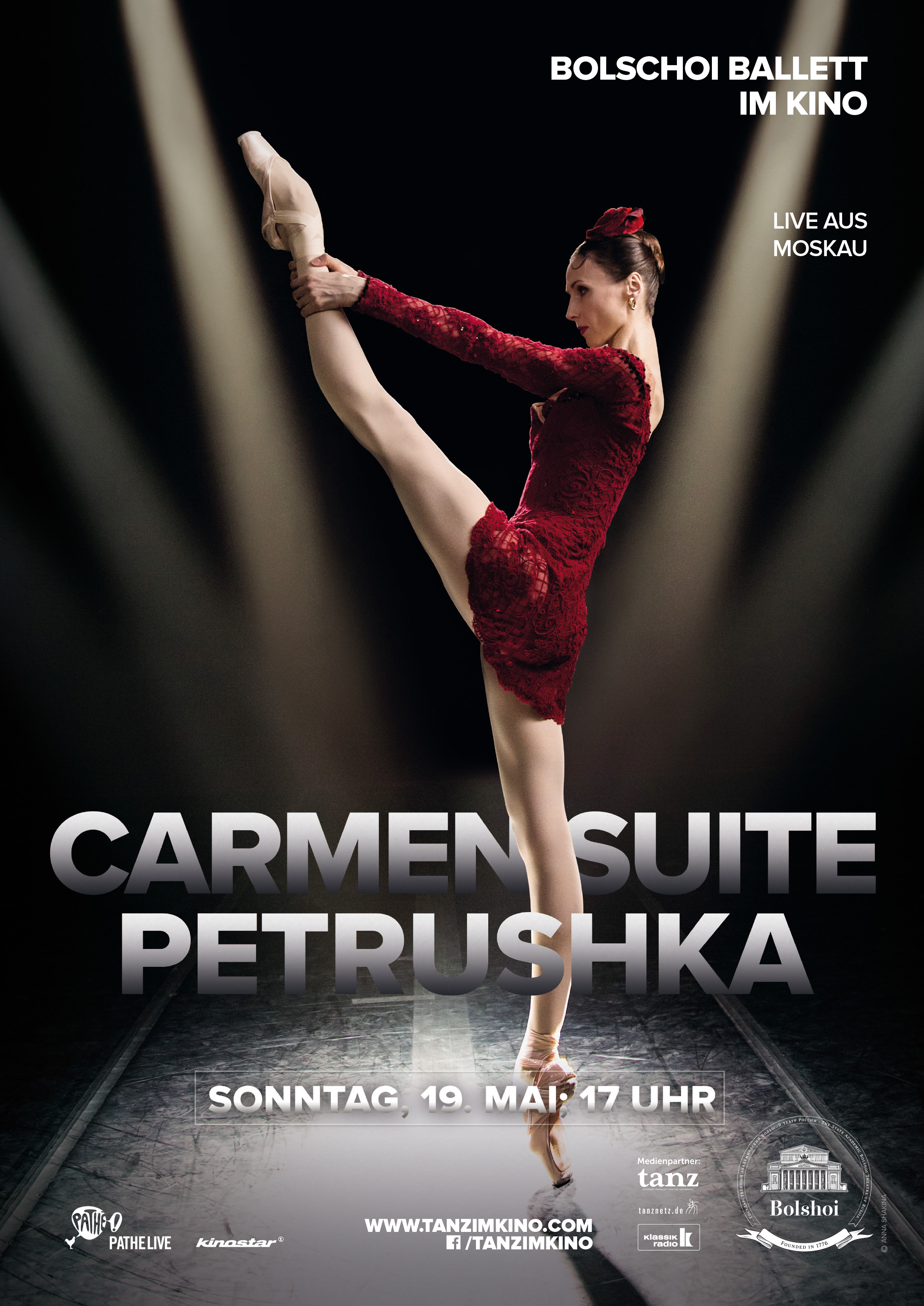 BOLSCHOI BALLETT: Carmen/Petrushka (live)